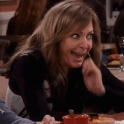 Hysterical Laughing Allison Janney  GIF