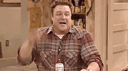 Hysterical Laughing John Goodman Lol GIF