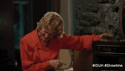 Hysterical Laughing Melissa Leo GIF