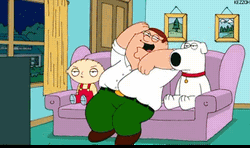 Hysterical Laughing Peter Griffin GIF