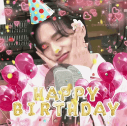 Hyunjin Happy Birthday Stray Kids GIF