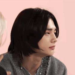 Hyunjin Skz Mad Reaction GIF