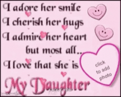 I Adore Her Smile Cherish Her Hugs Admire Her Heart But Most All GIF