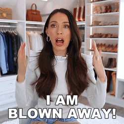 I Am Blown Away Girl In Closet GIF