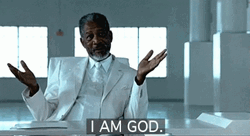 I Am God Bruce Almighty GIF