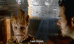 I Am Groot Sad GIF