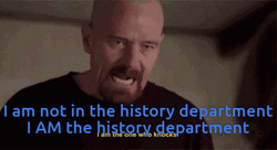 I Am History Department GIF
