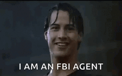 I Am Secret Service Keanu Reeves GIF