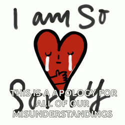 I Am Sorry Sad Heart  GIF