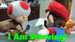 I Am Starving Mario GIF
