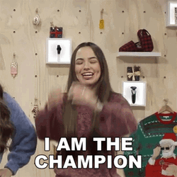 I Am The Champion GIF