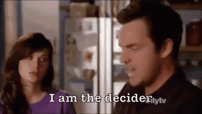 I Am The Decider GIF