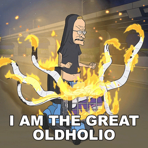 I Am The Great Oldholio Beavis GIF