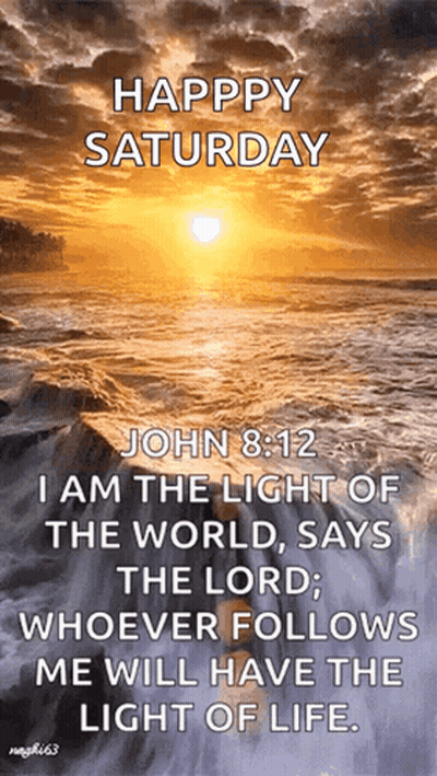 I Am The Light Of The World John 8:12 GIF