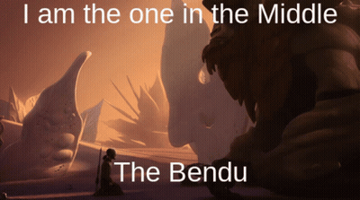 I Am The One In The Middle Kundu Poster GIF
