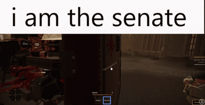 I Am The Senate Video Game Screenshot GIF