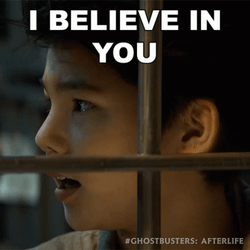 I Believe In You Ghostbuster Scene GIF
