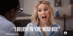 I Believe In You Nerd Boy GIF