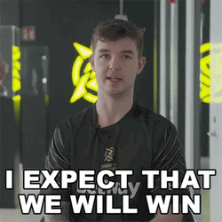 I Believe That We Will Win Player Expectation GIF
