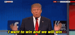 I Believe That We Will Win Trump Speech GIF