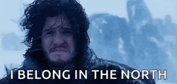 I Belong In The North Winter Is Coming GIF