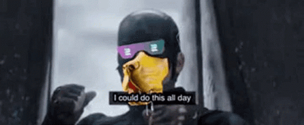 I Can Do This All Day Captain America DogboneT GIF
