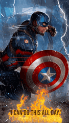 I Can Do This All Day Captain America Poster GIF