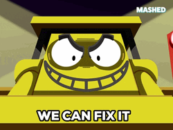 I Can Fix That Yellow Mixel GIF