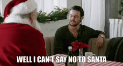 I Can't Say No To Santa GIF
