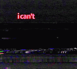 I Cant Glitchy Computer Screen GIF