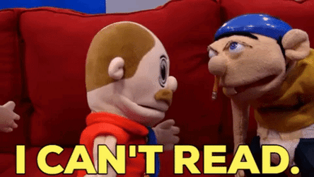 I Cant Read SML Mario And Jeffy GIF