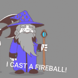 I Cast Fireball  GIF