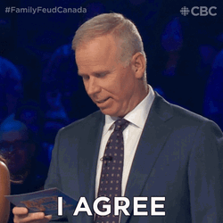 I Concur Gerry Dee Family Feud GIF