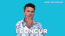 I Concur Jimmy McGregor Consenting GIF