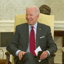 I Concur President Joe Biden Nodding GIF