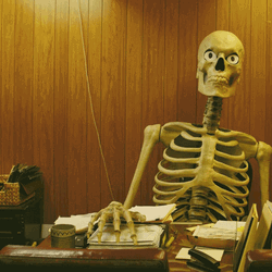 I Demand Hugs Skeleton Date Night Funny Meme GIF