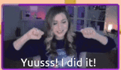 I Did It Katie Wilson Celebrating GIF