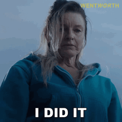 I Did It Lady Guilt Admission Wentworth GIF