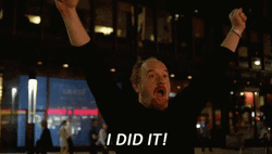 I Did It Louis CK Celebrating GIF