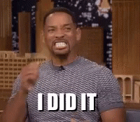 I Did It Shy Will Smith GIF