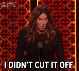 I Didn't Cut It Off Cut Someone Off GIF