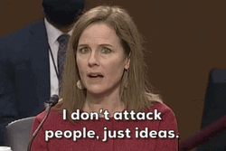 I Don't Attack People Just Ideas Supreme Court GIF