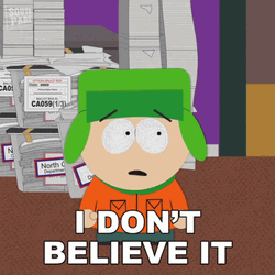 I Don't Believe You Kyle Broflovski GIF