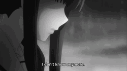 I Don't Know AnymoreDepressed Anime GIF