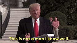 I Don't Know Donald Trump GIF