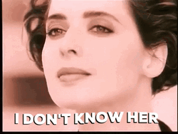 I Don't Know Her Clueless Classic Beauty GIF