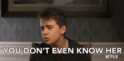 I Don't Know Her Clueless Kid GIF