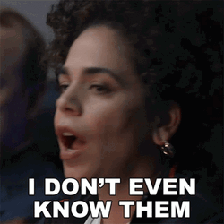 I Don't Know Her Julie Frattis GIF