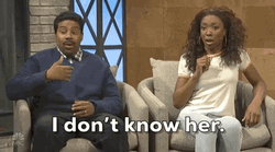 I Don't Know Her Laurence Jill SNL GIF