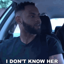 I Don't Know Her Uber Driver Youtuber  GIF
